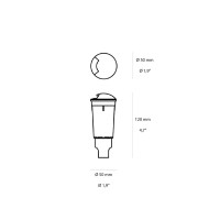 Ideal Lux Way Faretto LED Calpestabile da Incasso in Resina Per