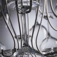 Aldo Bernardi Sauvignon LED Indoor Suspension Glass Holder Lamp