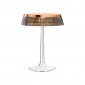 Flos Bon Jour LED Table Lamp Dimmable Top Copper And Fumée Crown
