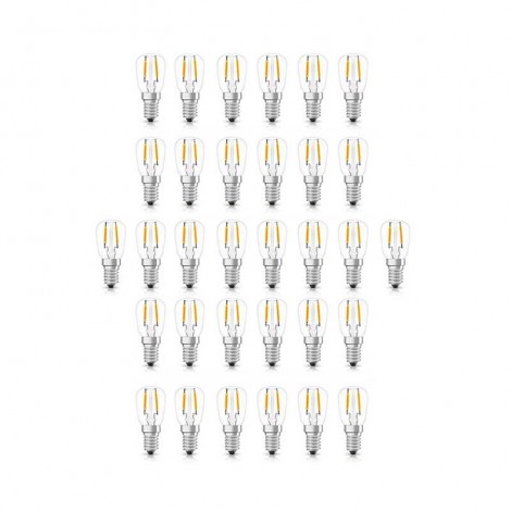 Flos Kit N. 32 Lampadine LED Trasparenti 2,0W E14 100lm