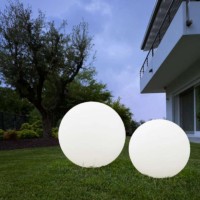 Linea Light Oh! Sphere D. 75 cm Ball Floor Garden Lamp Outdoor