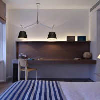 Artemide Tolomeo Basculante Sospensione Due Bracci Diffusori