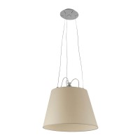 Artemide Tolomeo Mega Suspension Lamp with Parchment Diffuser