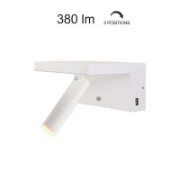 Beneito Faure Beam 230V LED 5W 2700K 380lm Dimmer 2x USB
