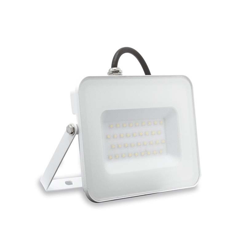 Lampo FLAT Faretto LED Bianco Orientabile Per Interno Ed