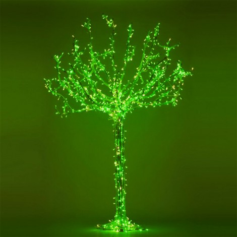 New Lamps Tree 3 meters 24V 75W LED Green with Clear Light