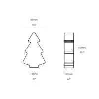 Slide Design LIGHTREE 45cm Albero di Natale Luminoso da Tavolo Slide Design LIGHTREE 45cm Albero di Natale Luminoso da Tavolo