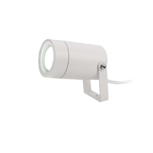 Lampo White Garden Spotlight GU10 Adjustable Projector For
