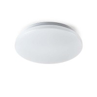 Lampo Wall or Ceiling Lamp 24W Ø33 White Color In Polycarbonate