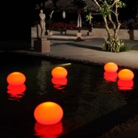 PAN Magic Lampada per Esterno Giardino LED RGB 33cm Cambia