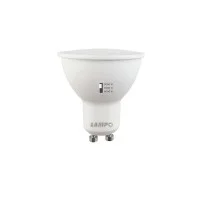 Lampo DIK LED GU10 bulb 8W TRICOLOR 240V 120° 3000K-4000K-6000K Lampo DIK LED GU10 bulb 8W TRICOLOR 240V 120° 3000K-4000K-6000K