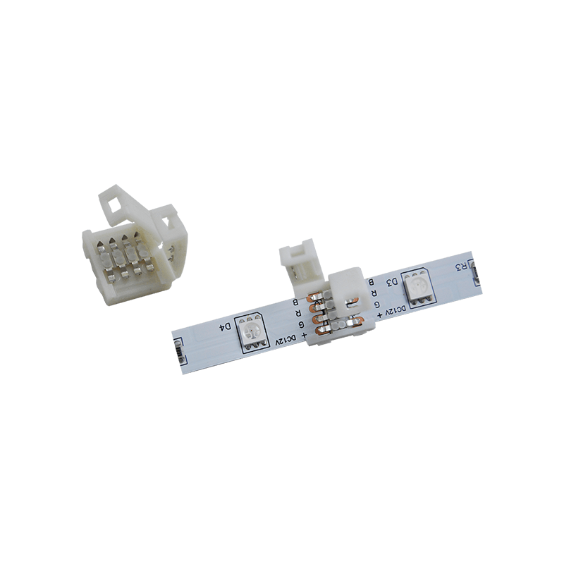 Lampo Connettore Rapido Lineare Per Strip 12-24V Striscia LED Modello RGB 3528 5