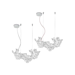 Slamp Hanami Suspension Small LED Dimmable Lamp By Adriano
