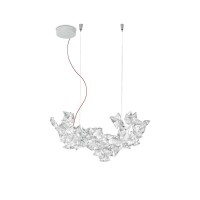 Slamp Hanami Suspension Small LED Dimmable Lamp By Adriano