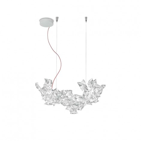 Slamp Hanami Suspension Small LED Dimmable Lamp By Adriano