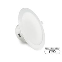 Lampo Faro da incasso LED Tondo SYDNEY TRICOLOR 25W