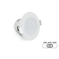 Lampo Recessed Round Downlight LED SYDNEY TRICOLOR 7W