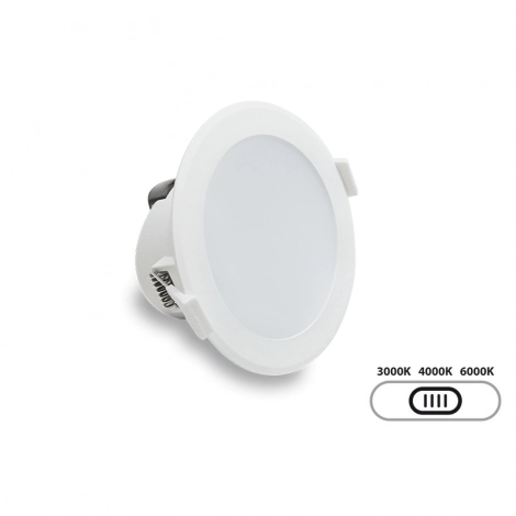 Lampo Faro da incasso LED Tondo SYDNEY TRICOLOR 10W Lampo Faro da incasso LED Tondo SYDNEY TRICOLOR 10W