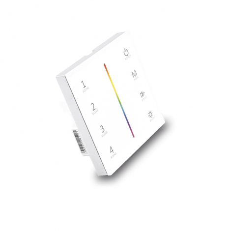 Lampo Wall RGB Touch Controller 12V-24V Systems Management and