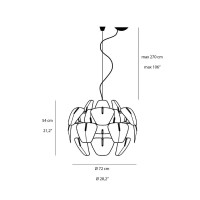 Luceplan Hope D66/18 Lampada a Sospensione Scomponibile By