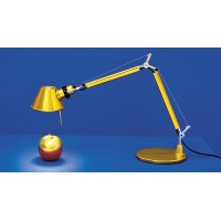 Artemide Tolomeo Micro Gold LED Table Lamp 0011860A