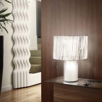 Slamp Accordéon Lampada LED da Tavolo con Doppia Accensione da