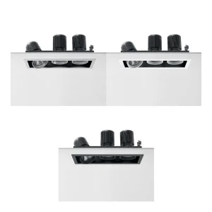 Flos Battery Trim Small 3L Faretto LED da Incasso Orientabile