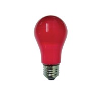 Duralamp Deco LED E27 6W A60 Red Bulb Lamp
