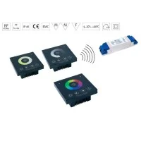 Centralina di Controllo da Muro con Funzione Dimmer Touch Radio Centralina di Controllo da Muro con Funzione Dimmer Touch Radio