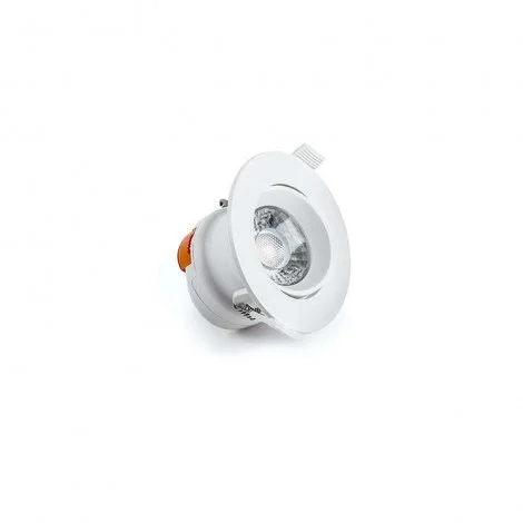 Lampo Sydney Faretto LED 7W Bianco 230V Da Incasso Orientabile Lampo Sydney Faretto LED 7W Bianco 230V Da Incasso Orientabile