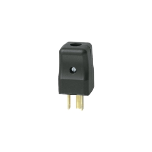 Plug American 2P+T 15A USA + SASO 127V Black