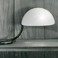 Martinelli Luce Serpente LED Table Lamp Design Elio Martinelli