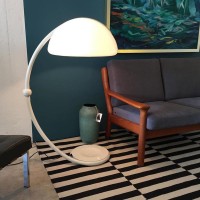 Martinelli Luce Serpente LED Floor Lamp By Elio Martinelli 1965