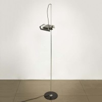 Oluce Spider 3319 Vintage Adjustable Floor Lamp Design by Joe