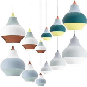 Louis Poulsen Cirque Suspension Ceiling Lamp Single Colored For