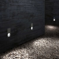 Flos The Block Of Light LED Semi-recessed Wall Spotlight for