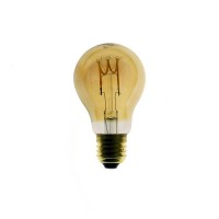 LED Curved Vintage Lamp A60 E27 3W 2000K 120lm Amber Dimmer