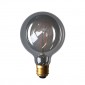 LED Curved Vintage Lamp Globe D.95 E27 5W 2200K 150lm Fume