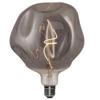 Lampadina LED Curved Vintage Globo D.180 BUMPED E27 5W 2000K