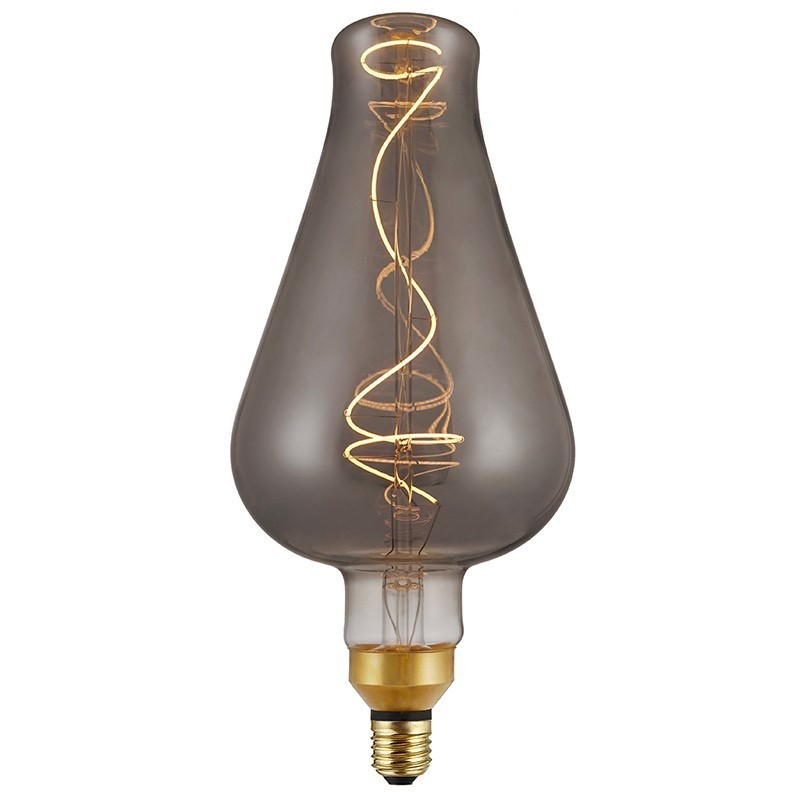 LED Curved Vintage Lamp Globe DEMIJOHN E27 5W 2000K 150lm Smoky