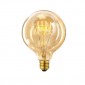 G125 vintage style globe light bulb 40w e27 carbon filament
