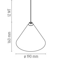 Flos String Light Cone Head 2 Light Points Suspension Pendant