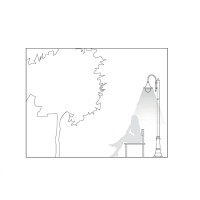 Sovil Lampara Palo Alto E27 Floor Lamp In Aluminum For Outdoor