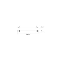 Vossloh Schwabe Electronic Ballast 2x35W T5 1-10V Dimmable ELXd