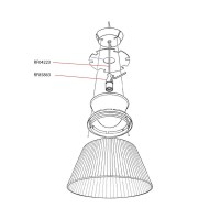 Flos Ricambio Cavo 5 Metri e Portalampada per Lampada Romeo Moon