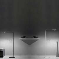Lumina FLO Floor LED Dimmable Adjustable Lamp By Foster +