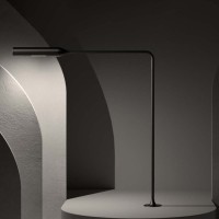 Lumina FLO Grommet F46 Recessed Dimmable LED Table Lamp By