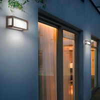 Ai Lati Home Wall and Ceiling Lamp in Glass for Outdoor and