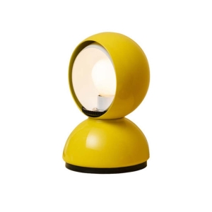 Artemide Eclisse E14 25W Table Lamp Yellow By Vico Magistretti