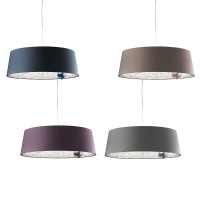 Barovier&Toso New Eden LED Suspension Lamp in Venetian Crystal